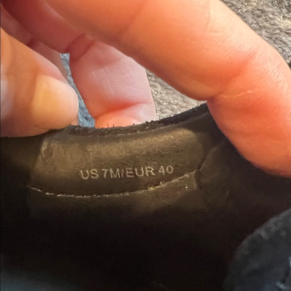 Vince Black Suede Men's Size 7 Sneakers - Picture 5 of 6